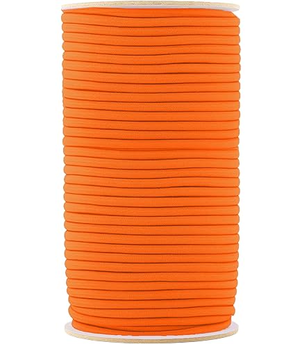 Amazon.com: Mandala Crafts 1mm 109 Yards Orange Cotton Waxed Cord